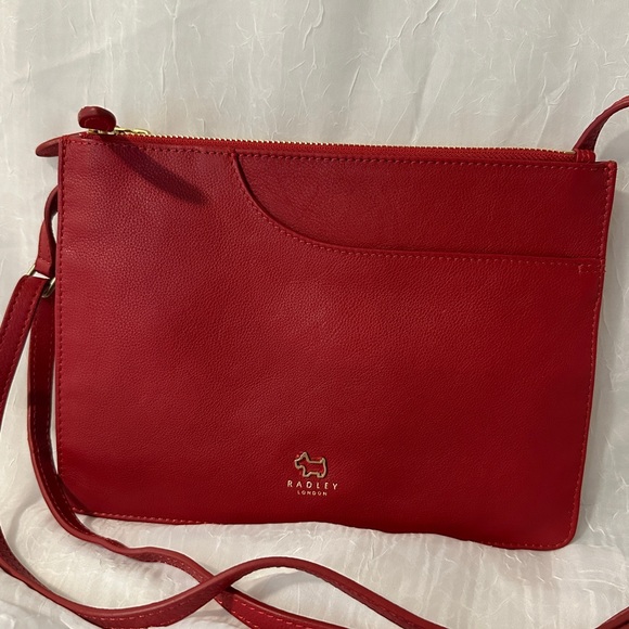 Radley London Cherry Red Crossbody Bag - Picture 1 of 10